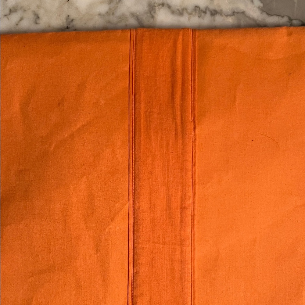 Coniglio Palm Beach Signature Orange Packing Bag With Bow View 5